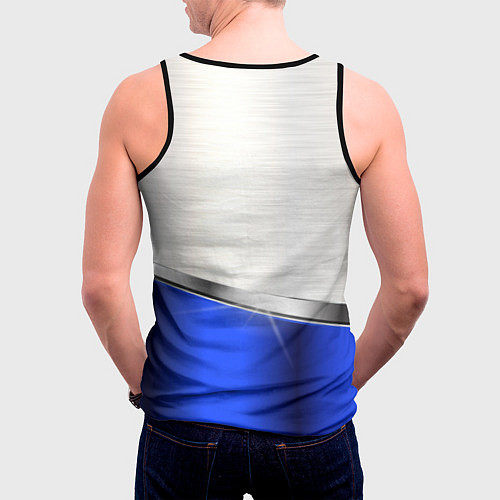 Мужская майка без рукавов MERCEDES-BENZ / 3D-Черный – фото 4