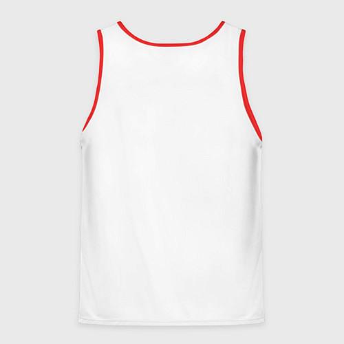 Мужская майка без рукавов Япония Тории Z / 3D-Красный – фото 2