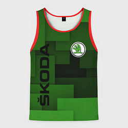 Мужская майка без рукавов SKODA