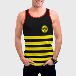 Майка-безрукавка мужская BORUSSIA, цвет: 3D-красный — фото 2