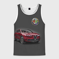 Мужская майка без рукавов Alfa Romeo - Italy