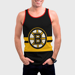 Майка-безрукавка мужская BOSTON BRUINS NHL, цвет: 3D-красный — фото 2