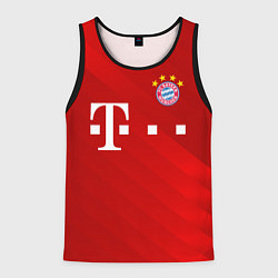Майка-безрукавка мужская FC Bayern Munchen, цвет: 3D-черный