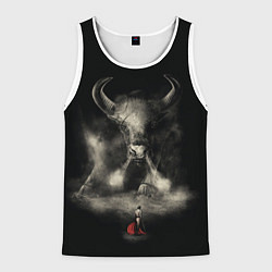 Мужская майка без рукавов Бык 2021