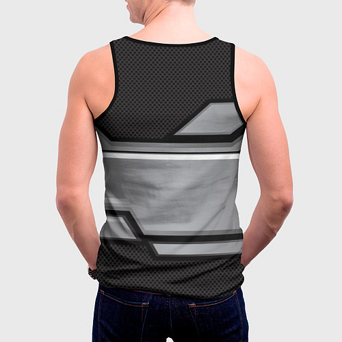 Мужская майка без рукавов Forza Horizon / 3D-Черный – фото 4