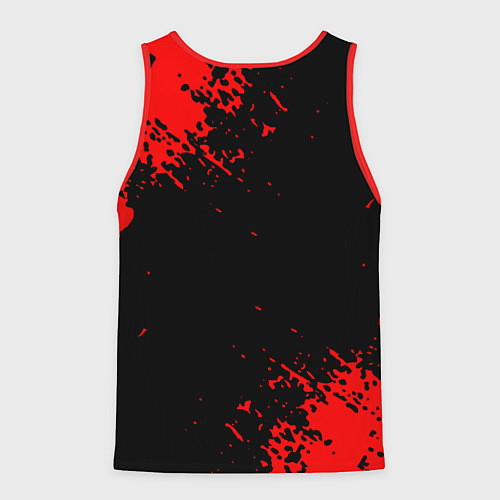 Мужская майка без рукавов The Witcher / 3D-Красный – фото 2