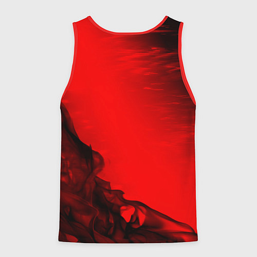 Мужская майка без рукавов КОРОЛЬ И ШУТ / 3D-Красный – фото 2