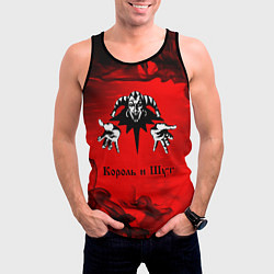Майка-безрукавка мужская КОРОЛЬ И ШУТ, цвет: 3D-черный — фото 2
