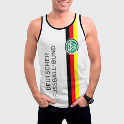 Майка-безрукавка мужская СБОРНАЯ ГЕРМАНИЯ, цвет: 3D-черный — фото 2