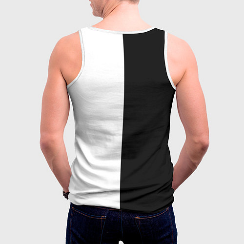 Мужская майка без рукавов Kindred / 3D-Белый – фото 4