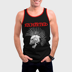 Майка-безрукавка мужская The Exploited, цвет: 3D-красный — фото 2