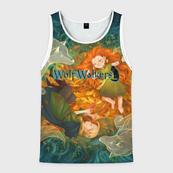 Мужская майка без рукавов Легенда о волках