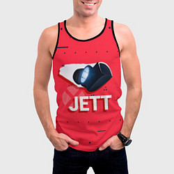 Майка-безрукавка мужская Jett, цвет: 3D-черный — фото 2