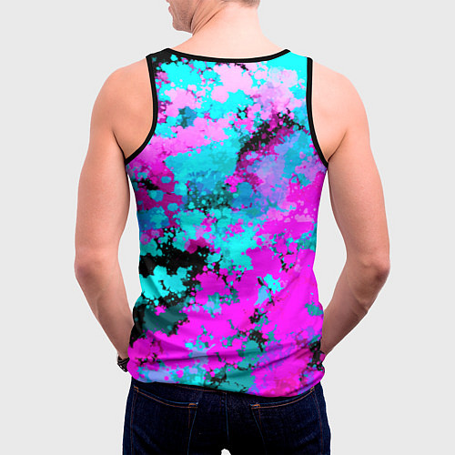 Мужская майка без рукавов Among Us / 3D-Черный – фото 4