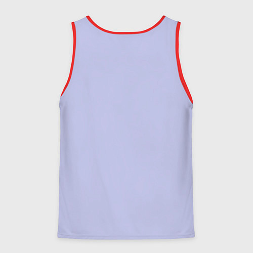 Мужская майка без рукавов Магический аксолотль / 3D-Красный – фото 2