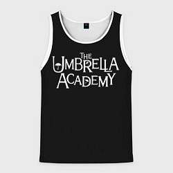 Майка-безрукавка мужская Umbrella academy, цвет: 3D-белый