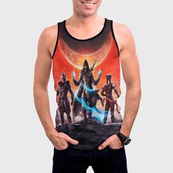 Майка-безрукавка мужская THE ELDER SCROLLS, цвет: 3D-черный — фото 2