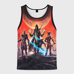 Майка-безрукавка мужская THE ELDER SCROLLS, цвет: 3D-черный