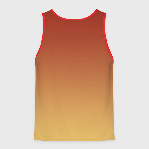 Мужская майка без рукавов Разочарование / 3D-Красный – фото 2