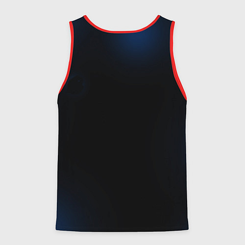 Мужская майка без рукавов Infinity Art / 3D-Красный – фото 2