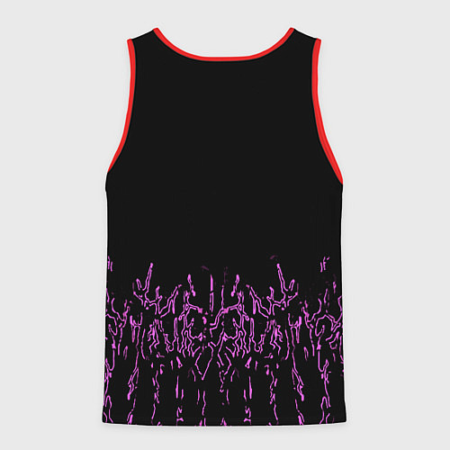 Мужская майка без рукавов GHOSTEMANE / 3D-Красный – фото 2