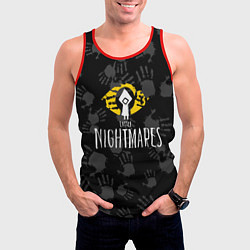 Майка-безрукавка мужская Little Nightmares, цвет: 3D-красный — фото 2