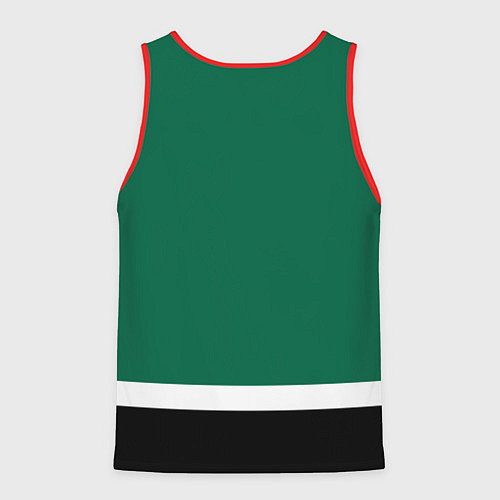 Мужская майка без рукавов Даллас Старз Форма1 / 3D-Красный – фото 2