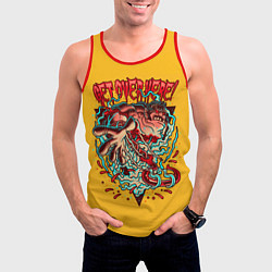 Майка-безрукавка мужская Пудж Dota 2, цвет: 3D-красный — фото 2