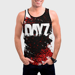 Майка-безрукавка мужская DayZ, цвет: 3D-черный — фото 2
