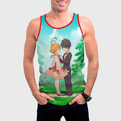 Майка-безрукавка мужская Обещанный Неверленд, цвет: 3D-красный — фото 2