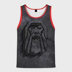 Майка-безрукавка мужская Один, цвет: 3D-красный