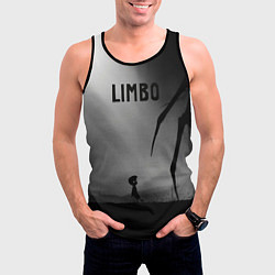 Майка-безрукавка мужская Limbo, цвет: 3D-черный — фото 2