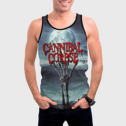 Майка-безрукавка мужская CANNIBAL CORPSE, цвет: 3D-черный — фото 2