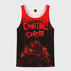 Майка-безрукавка мужская CANNIBAL CORPSE, цвет: 3D-белый