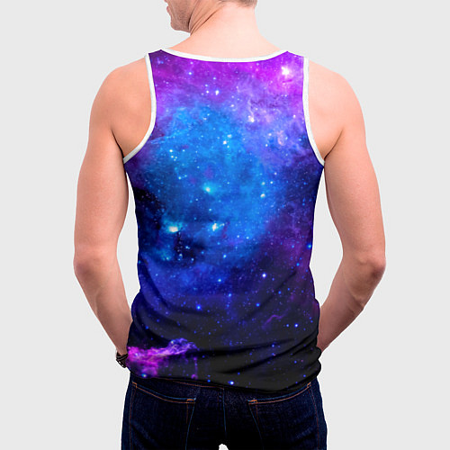 Мужская майка без рукавов Какуджа Токийский гуль / 3D-Белый – фото 4