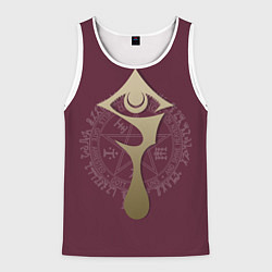 Майка-безрукавка мужская Hellsing, цвет: 3D-белый