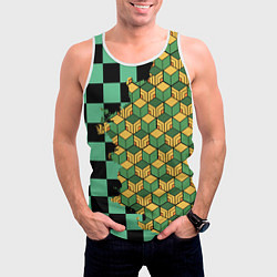 Майка-безрукавка мужская ТАНДЖИРО И ТОМИОКА, цвет: 3D-белый — фото 2