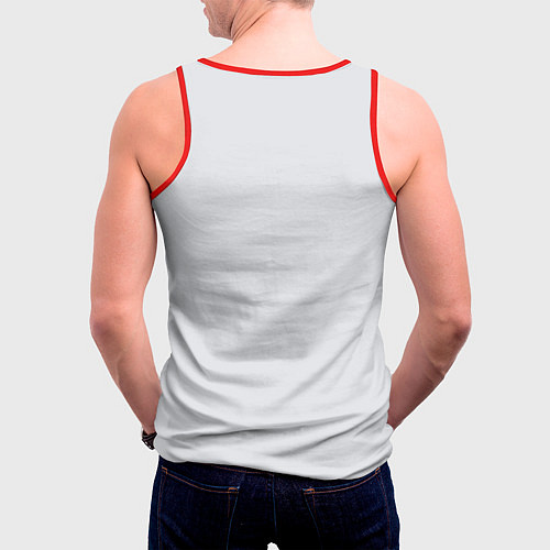 Мужская майка без рукавов Quan Zhi Gao Shou / 3D-Красный – фото 4