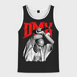 Майка-безрукавка мужская Legend DMX, цвет: 3D-белый