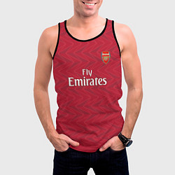 Майка-безрукавка мужская Г Мхитарян футболка Арсенал, цвет: 3D-черный — фото 2
