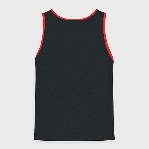 Мужская майка без рукавов Warframe game / 3D-Красный – фото 2