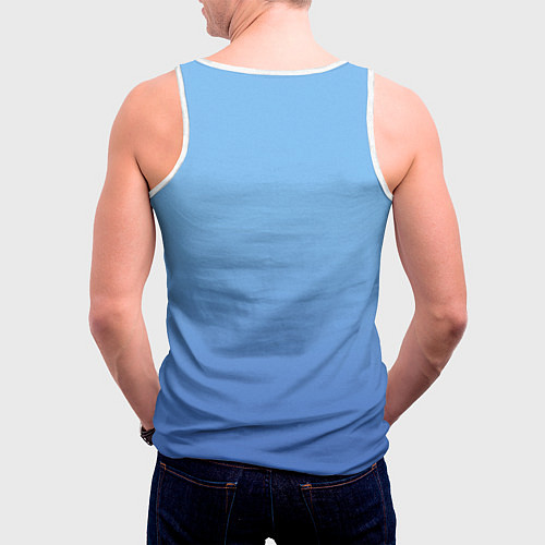 Мужская майка без рукавов Истории монстров / 3D-Белый – фото 4