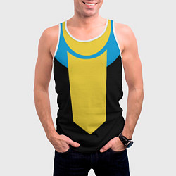 Майка-безрукавка мужская Костюм Неуязвимого, цвет: 3D-белый — фото 2