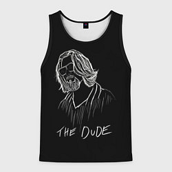 Майка-безрукавка мужская THE DUDE Большой Лебовски, цвет: 3D-черный