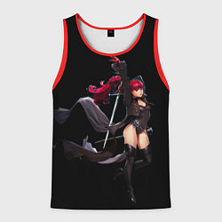 Майка-безрукавка мужская Касуми, цвет: 3D-красный