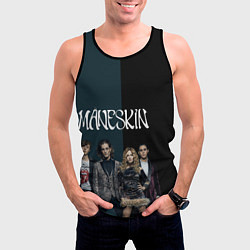 Майка-безрукавка мужская Maneskin New heroes, цвет: 3D-черный — фото 2