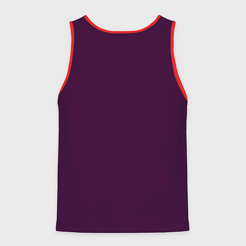 Мужская майка без рукавов Pyro in fire / 3D-Красный – фото 2