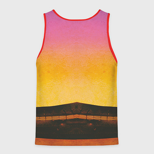 Мужская майка без рукавов Queen Freddie Mercury Z / 3D-Красный – фото 2