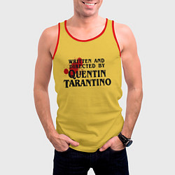 Майка-безрукавка мужская Quentin Tarantino, цвет: 3D-красный — фото 2