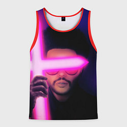 Майка-безрукавка мужская The Weeknd - Blinding Lights, цвет: 3D-красный